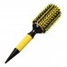 Pro Round Brush Curly Hair Roller Brush Nylon Bristle Hairbrush Comb Salon Tools