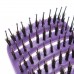 Hair Scalp Massage Comb Bristle Nylon Curly Hairbrush Anti  static Curved Row Hairdressing Tools