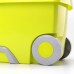 Rotating Double Drive Mop Household Hand Pressing Mop Bucket with Tow mop Head  Green