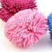 5 PCS Colorful Body Exfoliating Sponge Bath Ball  Random Color Delivery