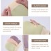 3 Sets Matte Thickening Rub Towel Pull Back Bath Ball Bath Towel Set  Mustard Green