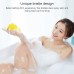 2 PCS Household Massage Shampoo Multifunctional Silicone Cat Claw Bath Brush  Yellow