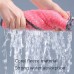 40 PCS Hand Towel Hangable Dishcloth Kitchen Rag Non  Stick Oil Absorbent Towel  Random Color