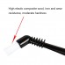 5 PCS KFS  10 Short Handle Coffee Machine Cleaning Brush  Black Hair