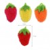 5 PCS Three Leaf Strawberry Thickened Washbarn Napkins Kitchen  Random Color