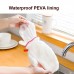 5 Pairs Kitchen Cleaning Dishwashing Gloves Thickened Bamboo Fiber Gloves