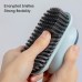 2 PCS SM005 Home Plastic Handle Clothes Cleaning Soft Hair Brush  Blue