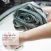 4 PCS Rose  shaped Bath Wipe Adult Bath Ball Rub Towel  Green