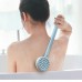 38 8cm Soft Hair Bath Brush Exfoliating Back Rubbing Massage Long Handle Brush Bathroom