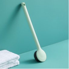 2 PCS Home Long Handle Soft Hair Shower Brush  Mint Green