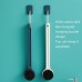 2 PCS Home Long Handle Soft Hair Shower Brush  Mint Green