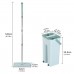 360 Rotation Spin Flat Mop Bucket Set Auto Rebound Hand  free Floor Cleaning