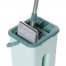 Bakeey Hand  Free Wringing Floor Cleaning Mop Wet Dry Usage Magic Automatic Spin Self Cleaning Lazy Mop Bucket