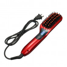 LCD Liquid Crystal Display Temperature Control Hair Straightener Straight Hair Comb